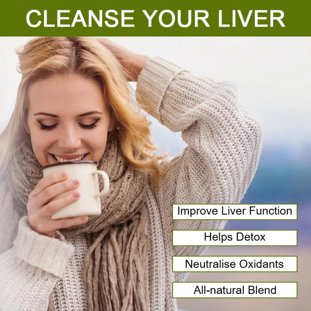 HFU Liver Detox Tea - Liver Cleanse Tea - for Liver Cleansing and Liver Support - 28 Day Support