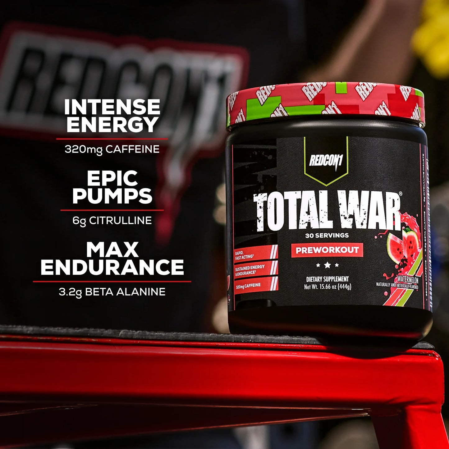 TOTAL WAR PRE-WORKOUT- Strawberry Mango