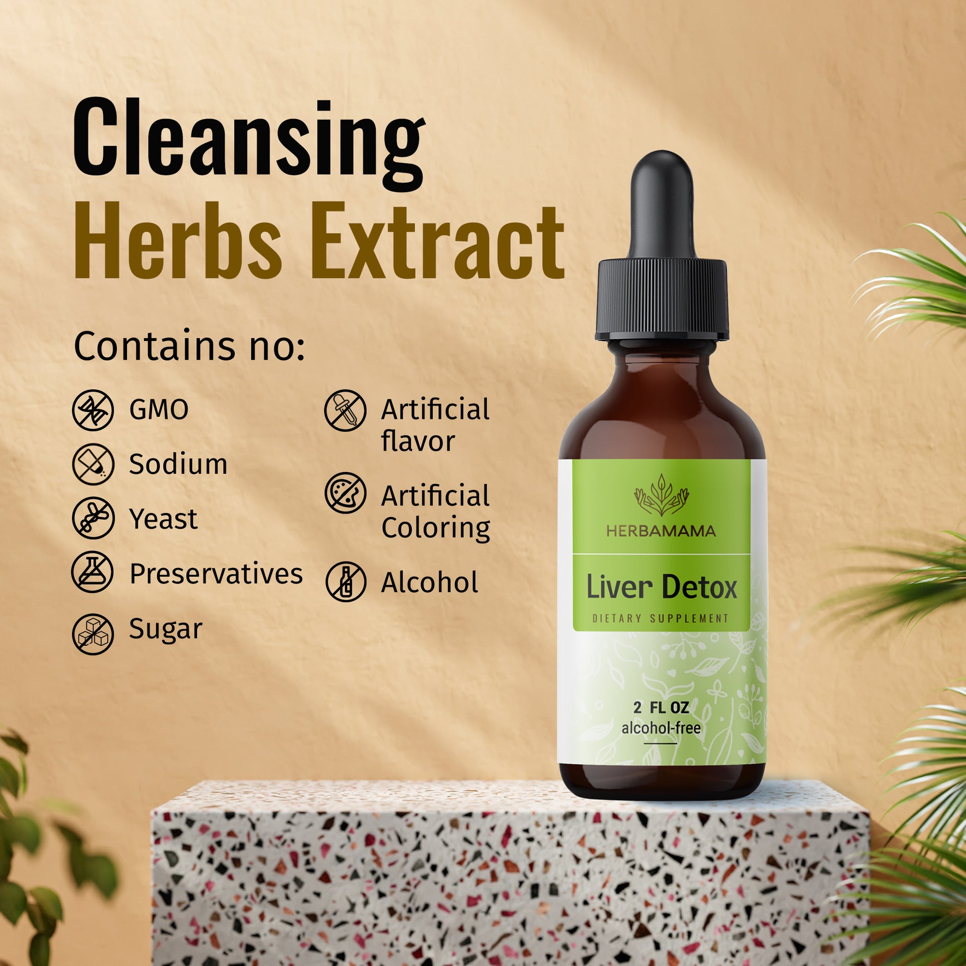 Liver Detox Liquid Extract - Liver, Kidney, Gallbladder & Immune Support - 2 Fl. Oz