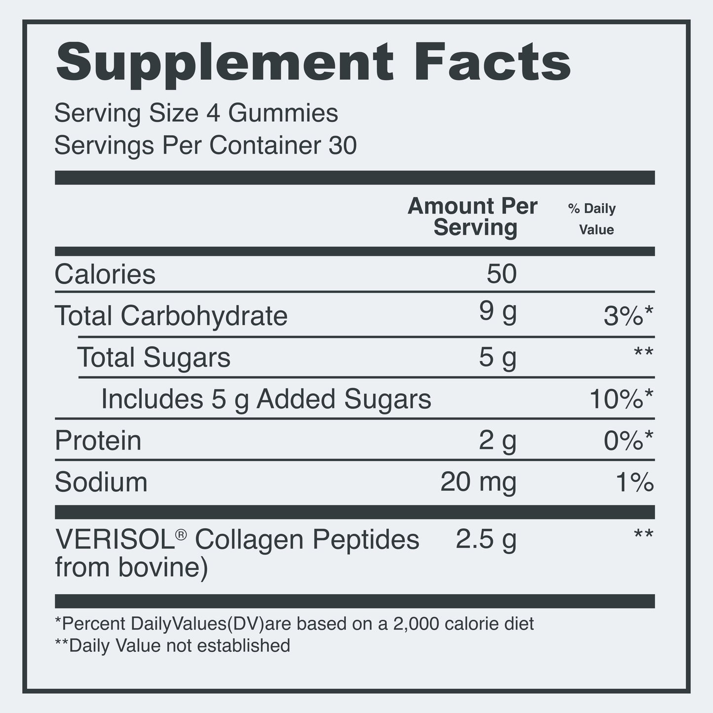 Collagen Supplement Gummies, Grape Flavor, 120 Count