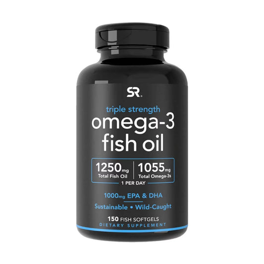 Triple Strength Omega-3 Fish Oil - 150 Softgels