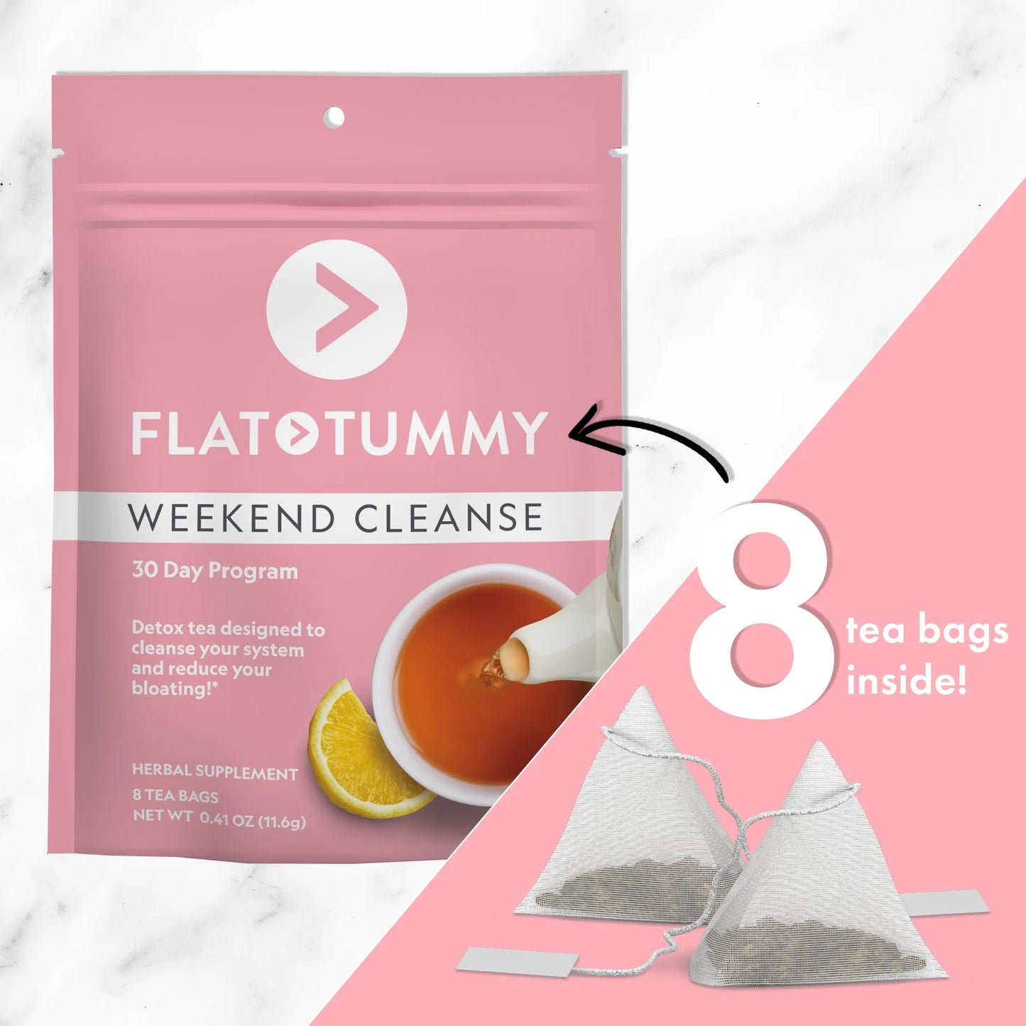 Colon Cleanse Detox by  Tea - 2-Day Detox & Cleanse - Dietary Supplement