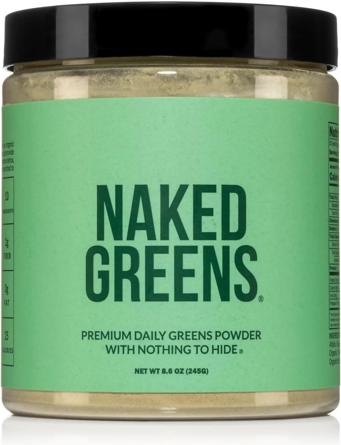 Super Greens Powder Organic Greens Supplement - Only 10 Premium Ingredients - Vegan, Non-Gmo, Prebiotic and Probiotic - 35 Servings