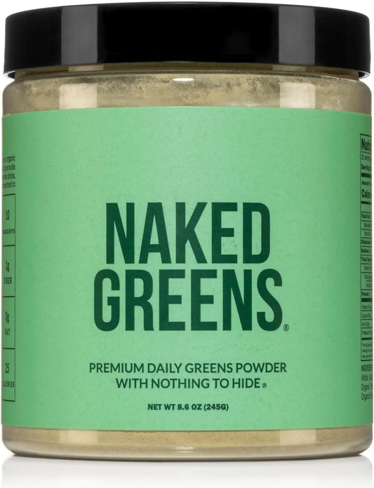 Super Greens Powder Organic Greens Supplement - Only 10 Premium Ingredients - Vegan, Non-Gmo, Prebiotic and Probiotic - 35 Servings