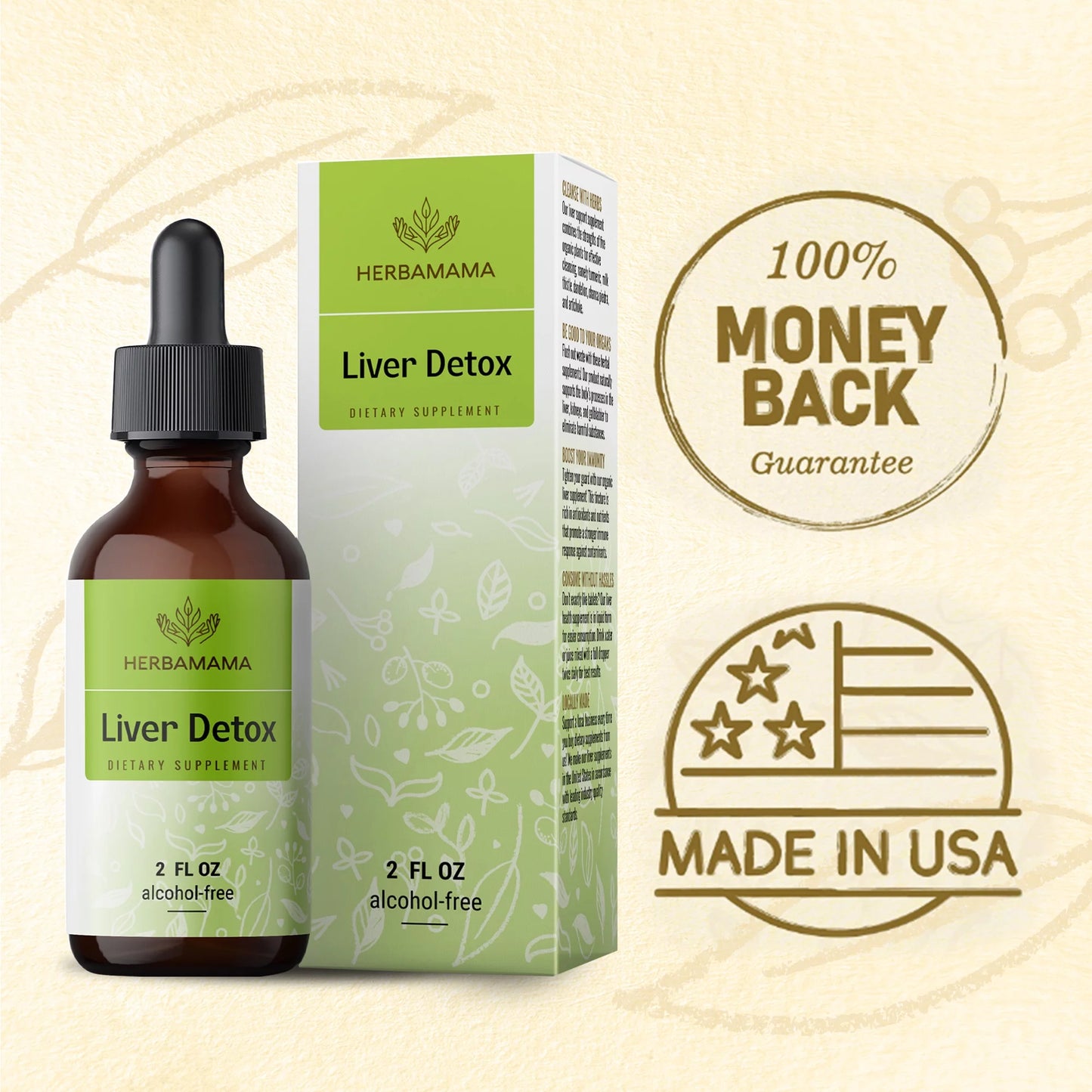 Liver Detox Liquid Extract - Liver, Kidney, Gallbladder & Immune Support - 2 Fl. Oz