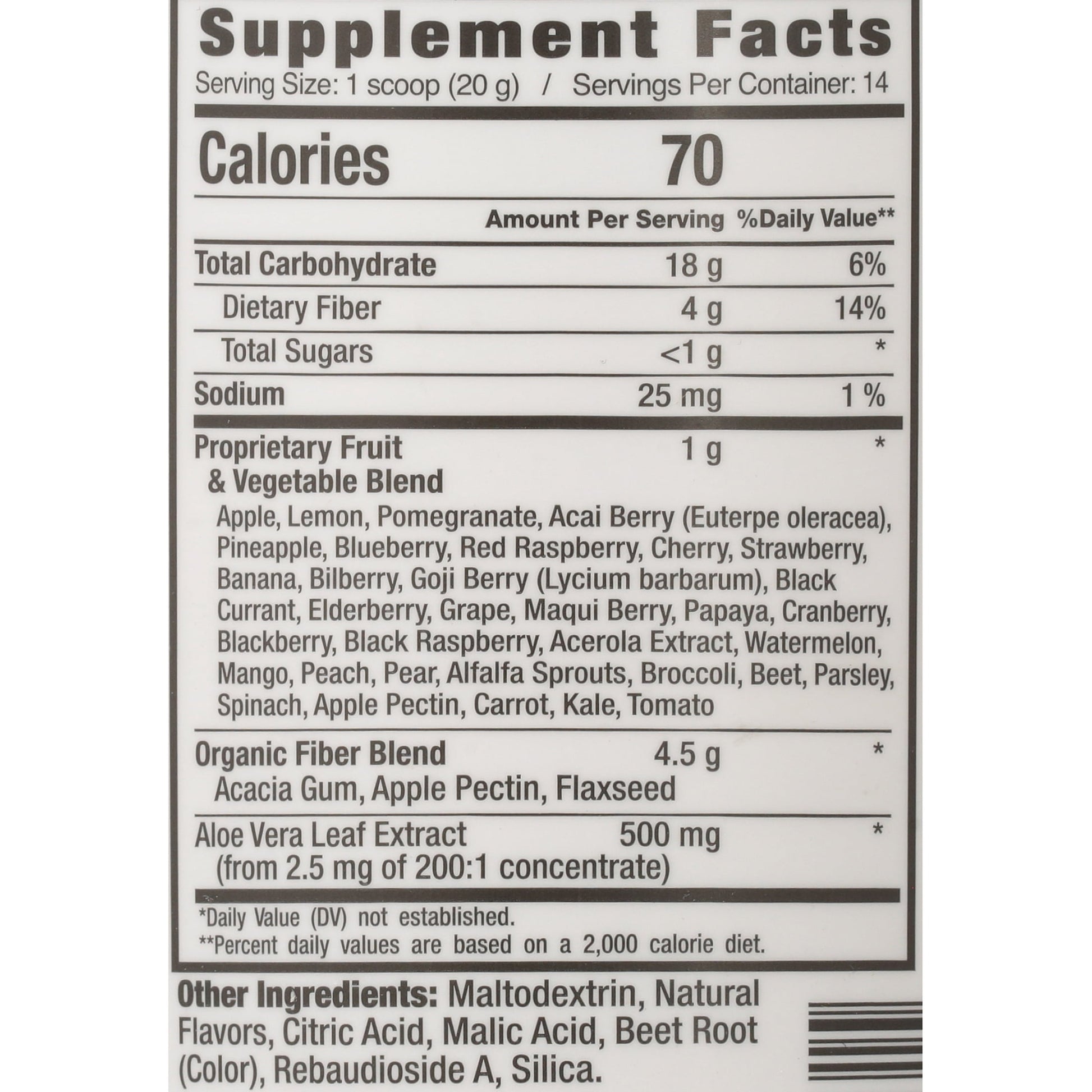 Super Cleanse Drink Mix, Berry, 9.88 Oz., 14 Servings