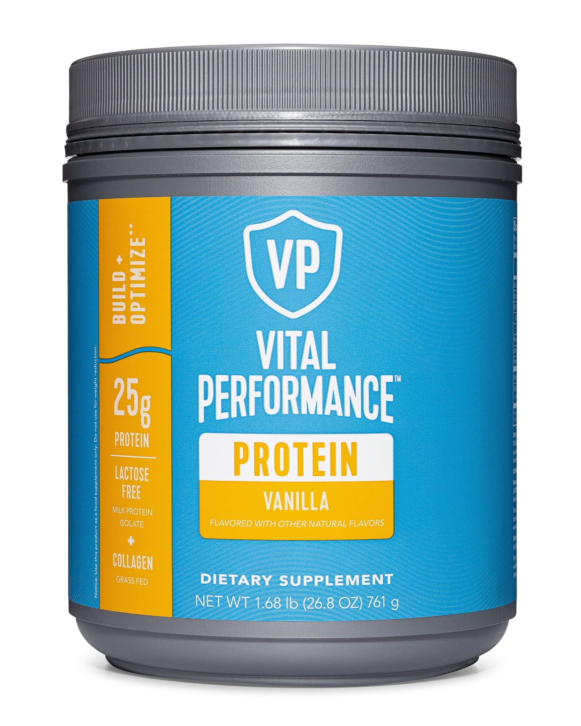 Performance Collagen Powder, Vanilla, 26.8 Oz, Protein Supplement