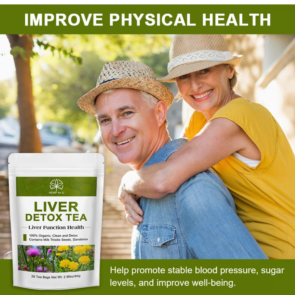 HFU Liver Detox Tea - Liver Cleanse Tea - for Liver Cleansing and Liver Support - 28 Day Support