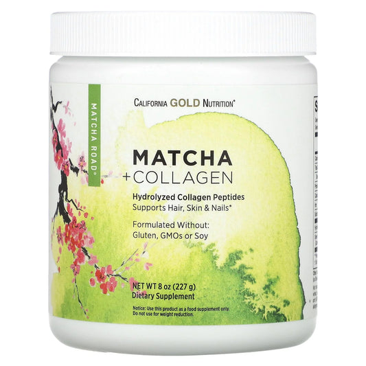 Matcha Road Matcha + Collagen, 8 Oz (227 G)