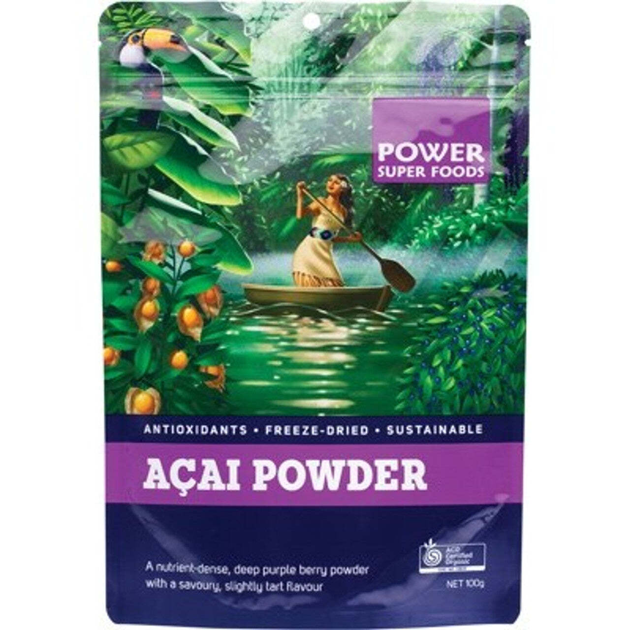 POWER SUPER FOODS Acai Powder "The Origin Series" 100G