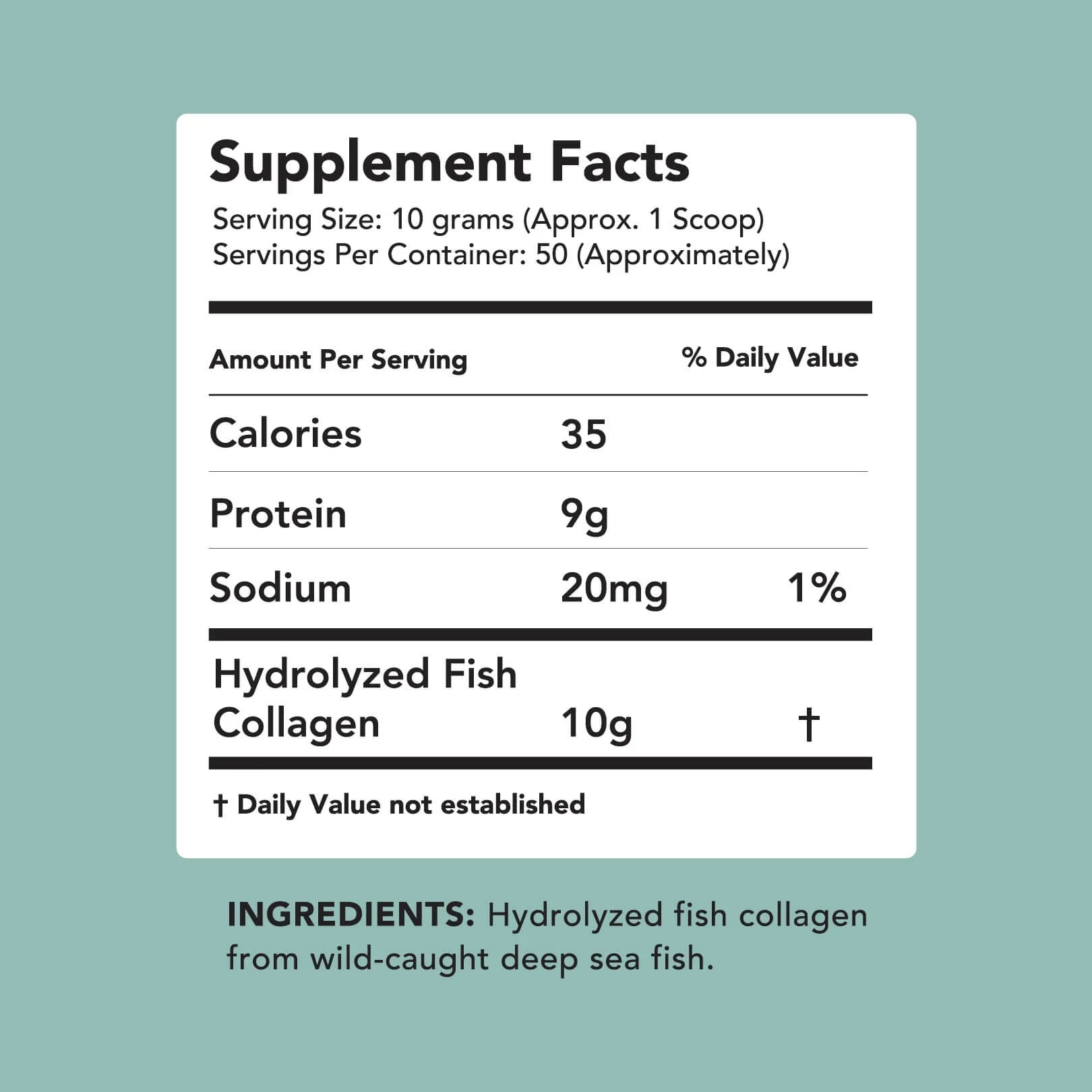 Premium Anti-Aging Marine Collagen Powder 17.6 Oz | Wild-Caught Hydrolyzed Fish Collagen Peptides | Type 1 & 3 Collagen Protein Supplement | Amino Acids for Skin, Hair, Nails | Paleo Friendly, Non-Gmo