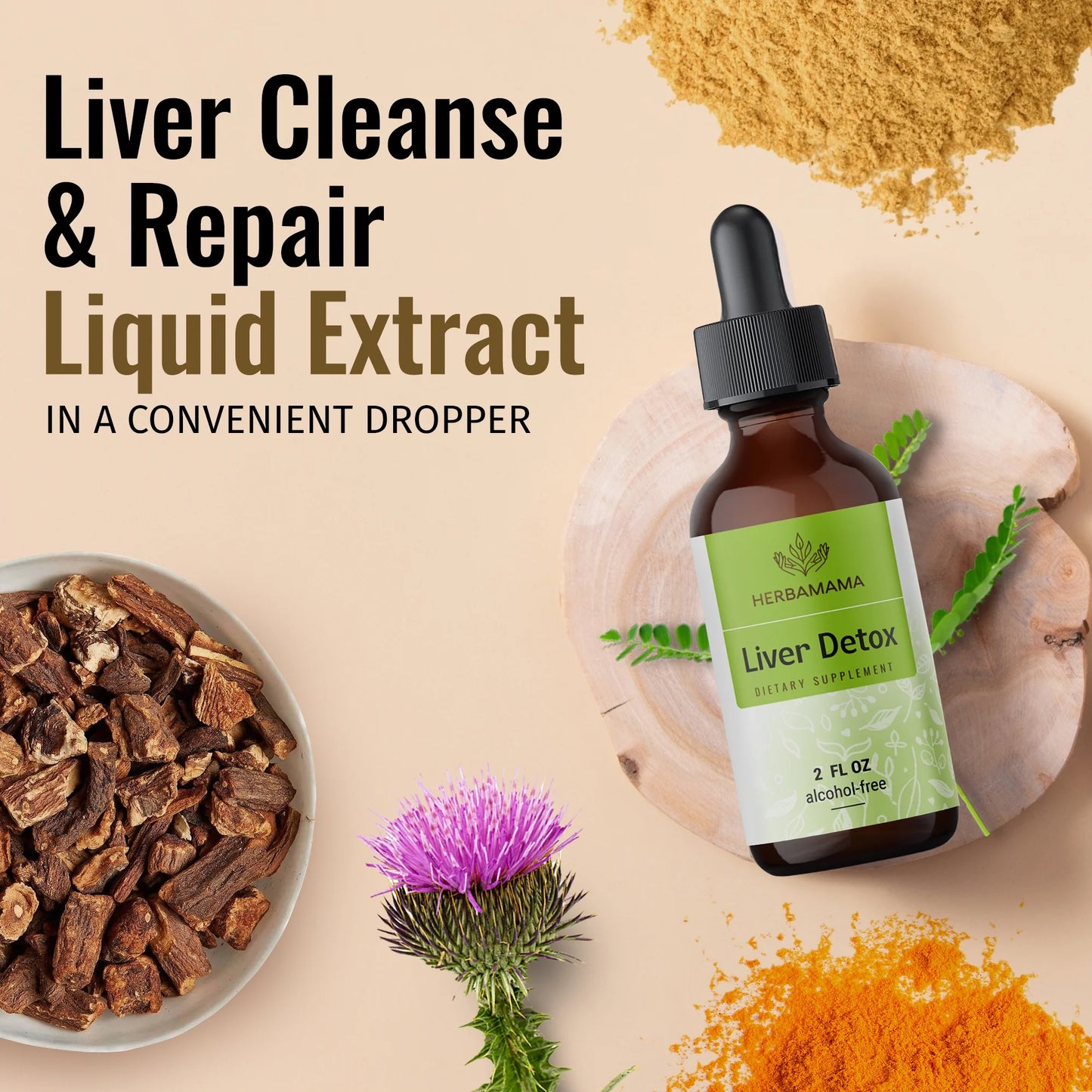 Liver Detox Liquid Extract - Liver, Kidney, Gallbladder & Immune Support - 2 Fl. Oz